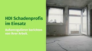 HDI Schadenprofis im Einsatz Außenregulierer bei der Arbeit [upl. by Htir]