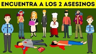 8 ACERTIJOS DE CRIMEN PARA SACAR AL VERDADERO DETECTIVE EN TI [upl. by Chretien188]