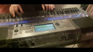 Yamaha psr A5000 Unun Arabasi var [upl. by Einolem]