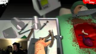 Surgeon Simulator 2013 Prototype on timedoctororg live [upl. by Nalad]