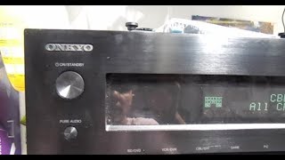 HOW TO REST ONKYO Receiver Factory Reset fix [upl. by Kirimia]