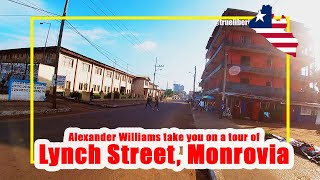 Monrovia Liberia 2023  This is How Much Lynch Street in Central Monrovia Has Changed Over the Years [upl. by Yeldnarb242]