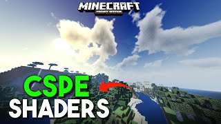 CSPE Real Shaders para MCPE 118  117 Realistic sky Clouds [upl. by Nlycaj442]