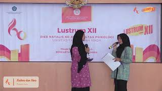 3 Minute Thesis Competition Lustrum XII Fakultas Psikologi UGM [upl. by Martainn]