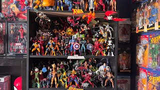 Marvel Legends Collection Display 112824 [upl. by Jaddo]