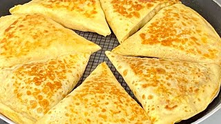 VOICI UNE BONNE RECETTE DE CRÊPES SALÉES À PREPARER PLIAGE SAMOUSSA PÂTE À CRÊPES FACILE AU BLINDER [upl. by Tterraj]