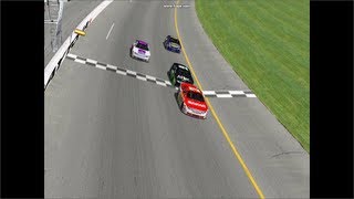 2011 Daytona 500 Finish Reenactment  NR2002 [upl. by Larrabee]