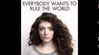 LORDE  Everybody Wants to Rule the World Extended [upl. by Herta]