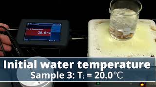 Finding the Specific Heat of Metals Using Calorimetry [upl. by Arotahs907]