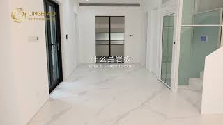 Calacatta Marble looking Sintered Stone Slabs Applications [upl. by Micah209]