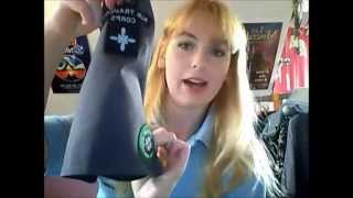 Air Cadets Instructional Video How to sew a badge onto your brassard [upl. by Hpejsoj]