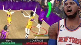 My Carmelo Anthony Build Is UNSTOPPABLE In NBA 2K24 [upl. by Baker]