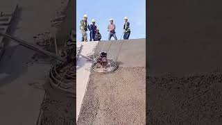 Cement slope protection smoothing process Good tools and machinery can increase work efficiency [upl. by Grani]