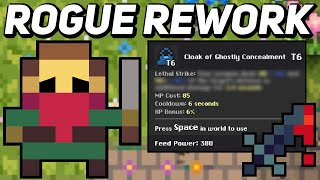 RotMG CRAZY Rogue Rework  Sorcerer NERF and more [upl. by Bilak]