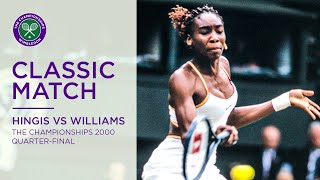 Venus Williams vs Martina Hingis  Wimbledon 2000 Quarterfinal  Full Match [upl. by Ranitta]