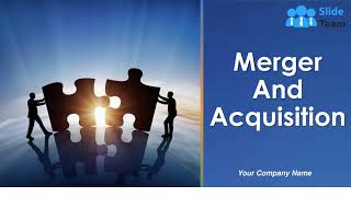 Merger And Acquisition Powerpoint Presentation Slides [upl. by Maltzman371]