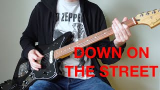 The Stooges  Down On The Street guitar cover [upl. by Dasteel201]