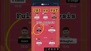 JAI vs PAT Dream11 Kabaddi JAI vs PAT Dream11 Prediction Jaipur Pink Panthers vs Patna Pirates PKL [upl. by Laughry]