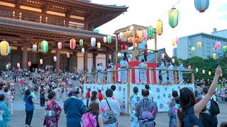 TOKYO Zojoji Temple Jizoson Bon Odori Festival 2024  Japan 4K HDR [upl. by Narcissus]