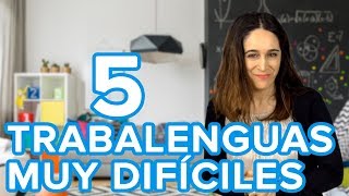 5 trabalenguas muy difíciles para niños  Ejercicios para mejorar la dicción [upl. by Otreblon549]