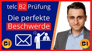 B2 Prüfung Brief schreiben  B2 Beschwerde  2024 [upl. by Nirihs]