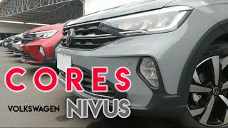 Volkswagen NIVUS CORES Você conhece todas Confere aí [upl. by Barina262]