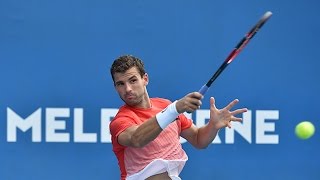 Marco Trungelliti v Grigor Dimitrov highlights 2R  Australian Open 2016 [upl. by Norud]