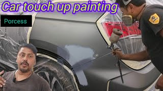 car painting porcess  car painting colour painting trainingmechanic auto body painting iti course [upl. by Anallij]