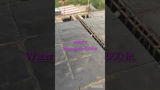 water tank top slab shuttering explained [upl. by Gannes]