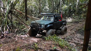 Vlog 008  Offroading in Mamoral 2JZ Hilux amp V8 swapped Rigs [upl. by Eisnyl784]