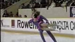 Melnichenko amp Kaskov URS  1987 World Juniors Ice Dancing Free Dance [upl. by Namijneb20]