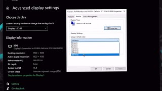 How to enable HIGH REFRESH RATE on your Monitor in UNDER 2 MINUTES 75hz 120hz 144hz 165hz etc [upl. by Sarat]