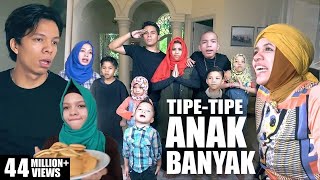 TIPETIPE ANAK BANYAK 11 BERSAUDARA GEN HALILINTAR [upl. by Breena427]