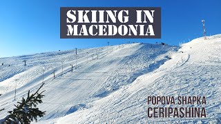 Skiing in Macedonia  Ceripashina Popova Shapka Tetovo [upl. by Othilie862]