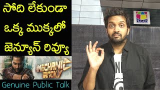 Jabardasth Mahidhar Review On Mechanic Rocky Movie  Viswaksen  Mechanic Rocky Review  Public Talk [upl. by Niattirb754]