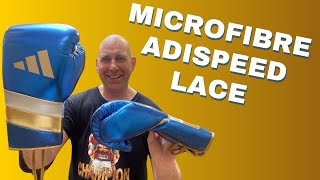 Adidas Adispeed 500 Micro Fibre BOXING GLOVES REVIEW [upl. by Hasila]