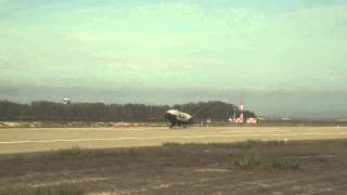 Secretive X37B Space Plane Lands At Vandenberg AFB  Video [upl. by Sela]