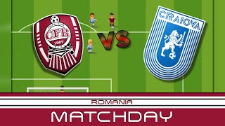 World Soccer Champs  Matchday CFR Cluj vs Univ Craiova [upl. by Verge245]