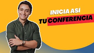 Cómo INICIAR una presentación en público CAPTANDO ATENCIÓN de la gente [upl. by Ely]