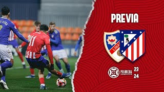 PREVIA LINARES DEPORTIVO  ATLÉTICO DE MADRID B I J35 GRUPO II PRIMERA FEDERACIÓN 20232024 [upl. by Walden420]