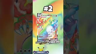 Top 5 Rainbow Rare Pokemon Cards [upl. by Leidba6]