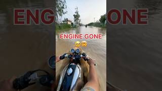 CONTINENTAL GT 650 IN RIVER  BHOT TAGDA NUKSAN 😭 💔 AAP AISA MAT KARNA continentalgt650 gt650 [upl. by Ellehsyt]