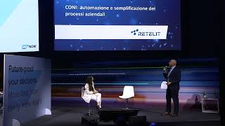 Retelit al SAP NOW 2023  CONI automazione e semplificazione dei processi aziendali [upl. by Delainey]