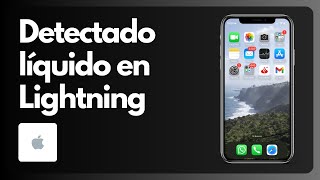 Se ha detectado líquido en el conector Lightning que hacer [upl. by Navert]