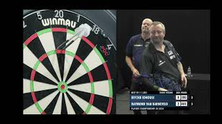 WHITEWASH  Raymond Van Barneveld vs Richie Edhouse  Players Championship 30 2024 [upl. by Intruoc982]