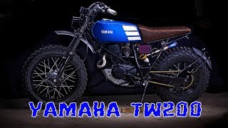 YAMAHA TW200 custom [upl. by Winfield]