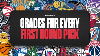 Grades for EVERY FirstRound Pick in 2024 NBA DRAFT  CBS Sports [upl. by Atinnod950]