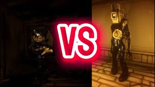 BENDY VS PROJECTIONIST batim bendyandtheinkmachine lazerrex battle [upl. by Vijnas]