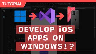 Build iOS Apps with or WITHOUT a Mac Visual Studio C amp NET MAUI with Hot Restart [upl. by Jenette732]