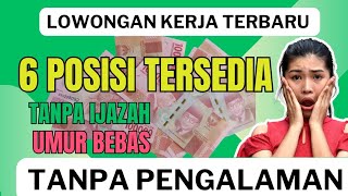 Lowongan kerja Terbaru 2024  Lowongan Kerja Hari Ini [upl. by Hinson295]